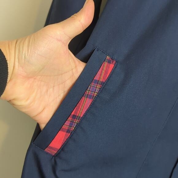 Vintage Rothschild Madeline Pea Coat Pleated laid Faux Fur Lining Girls … - Picture 5 of 15